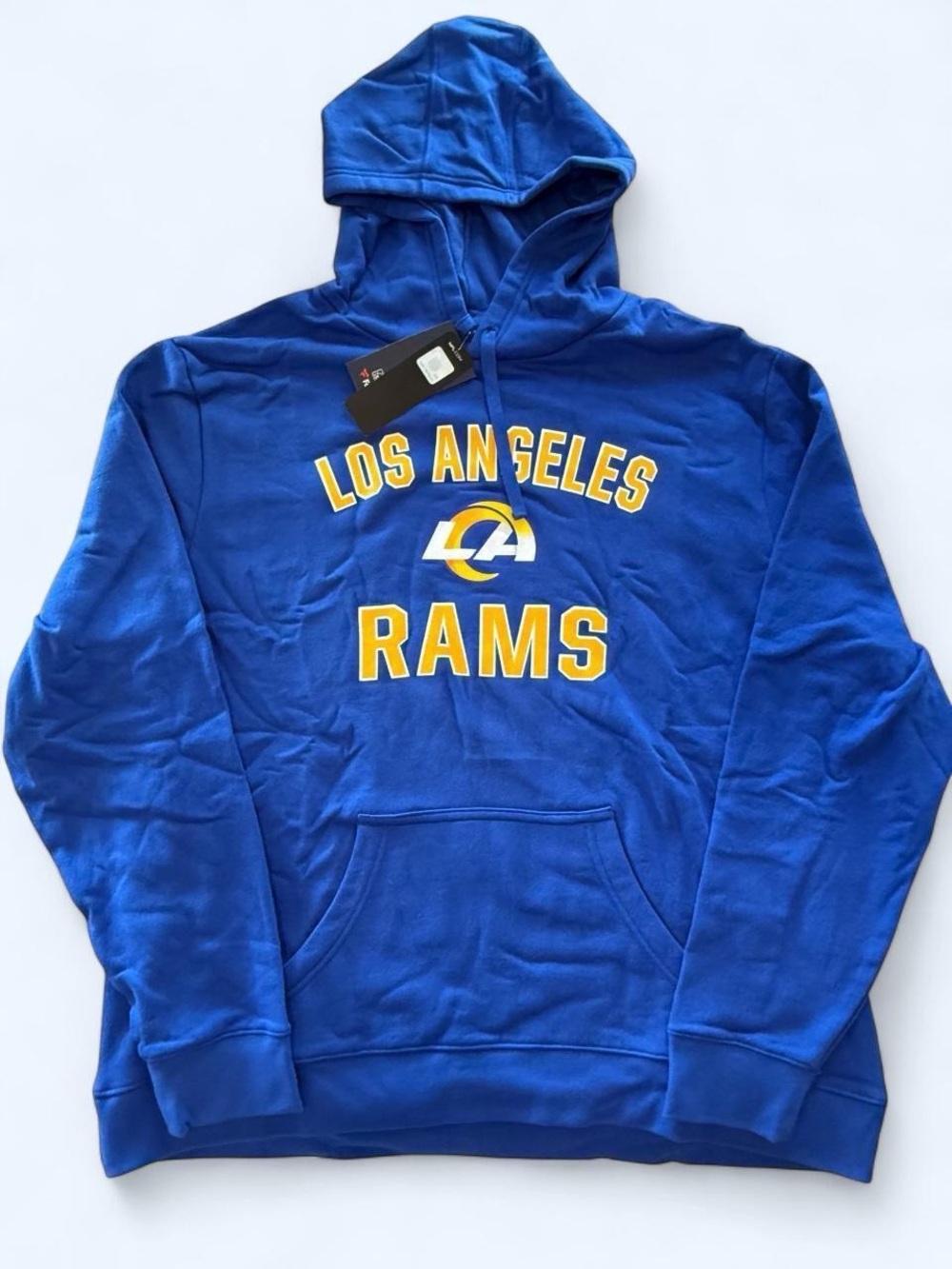 Fanatics Los Angeles Rams NFL Blue Pullover Hoodie Sweatshirt Men's 3XL